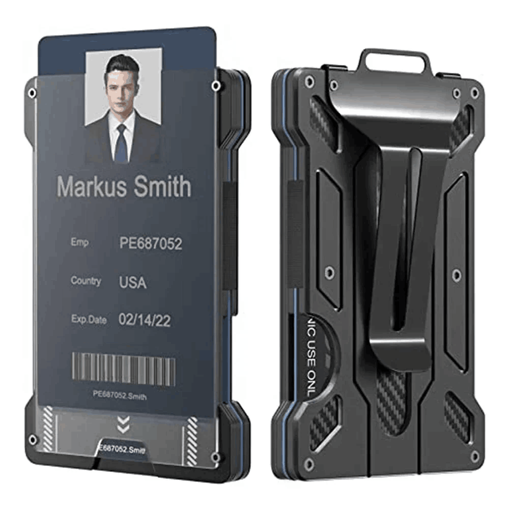 Money Clip Slim - Business Card Holder Visit Card Holder