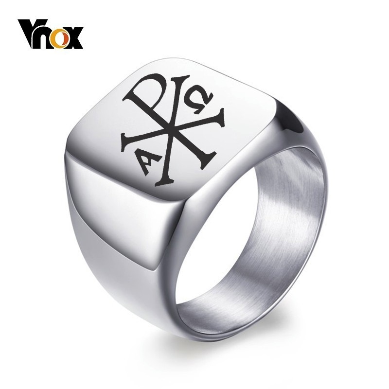 Signet Ring Men - Vnox Giá Rẻ Cá Tính Tem