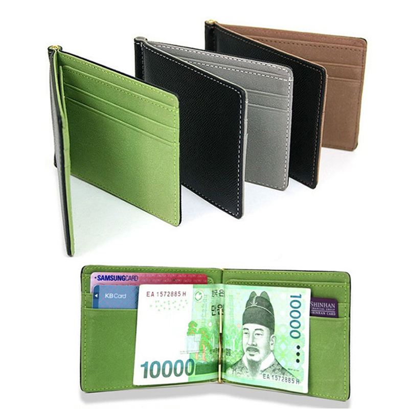 Money Clip Slim - Slim nam da kẹp tiền Ví