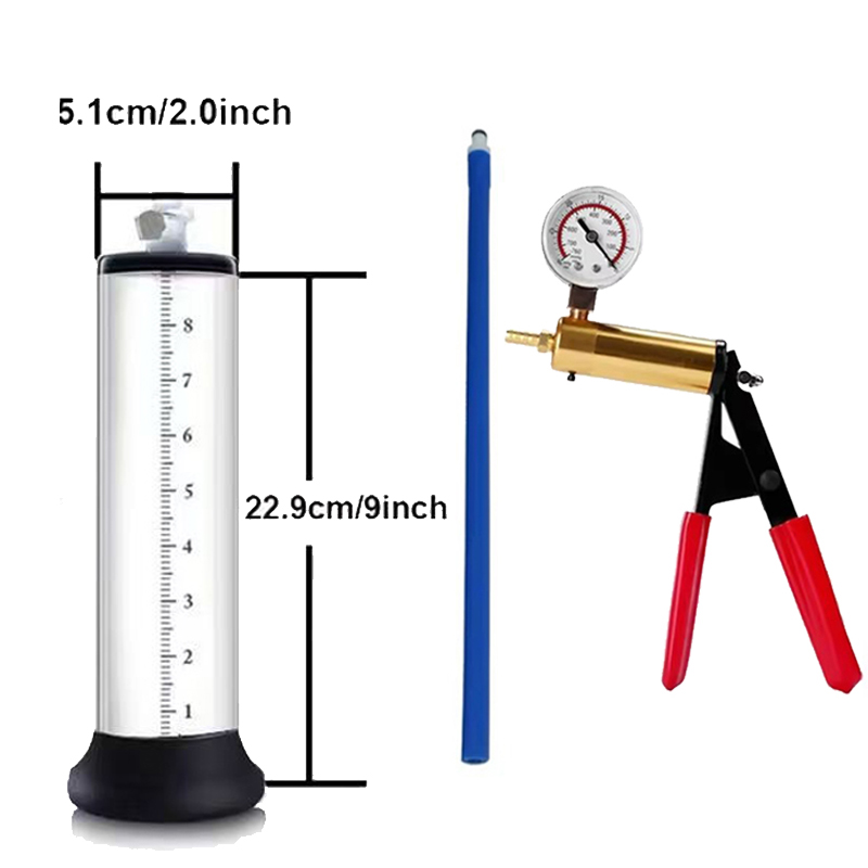 Men Accessories Combo Set - Penis Vacuum Pump Enlargement Male Masturbation