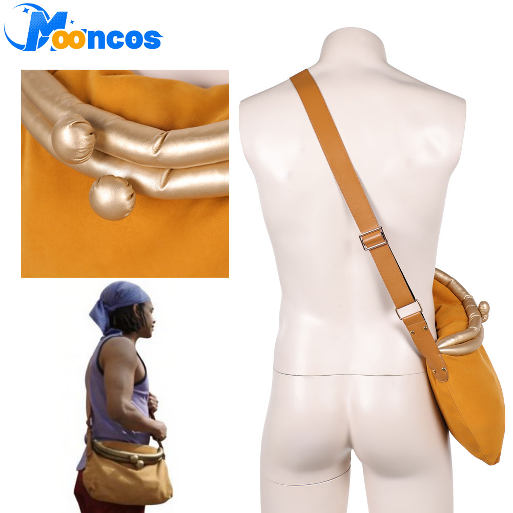 Men'S Yellow Accessories - Cosplay Usopp Bag Men Fantasy Yellow