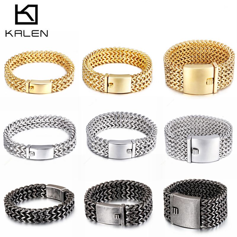 Men Accessories In Dubai - Kalén Mới Thép Không Gỉ Liên