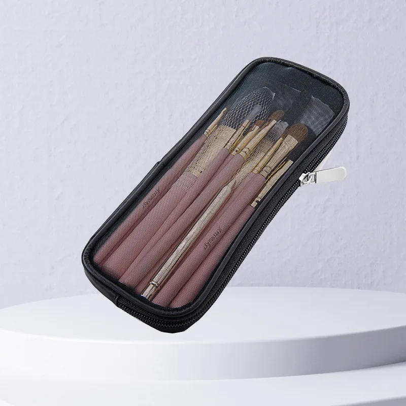 Men Accessories Pack - Makeup Brush Travel Case Cosmetic Toiletry