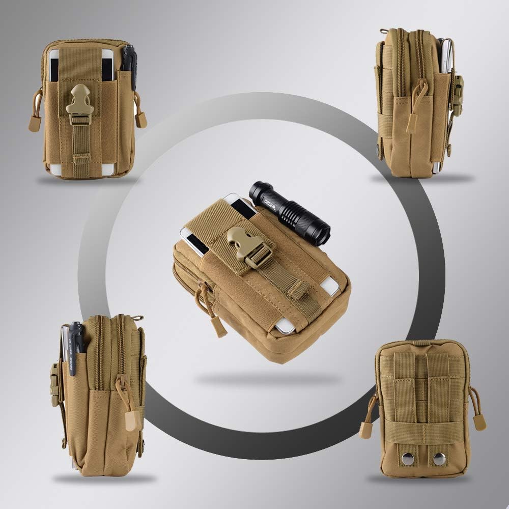 Tactical Molle Belt Pouch Mili - đánh giá và giá Men'S Accessories Pouch