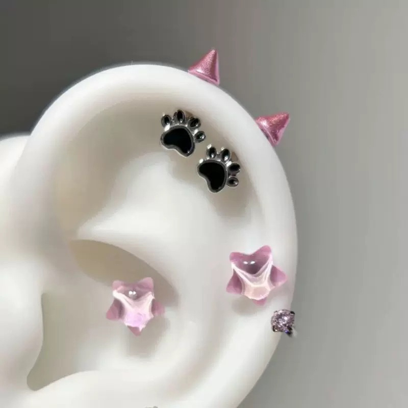 New Sale 1pair Cute Cat Paw De - đánh giá và giá Men'S Accessories Jewelry Sale