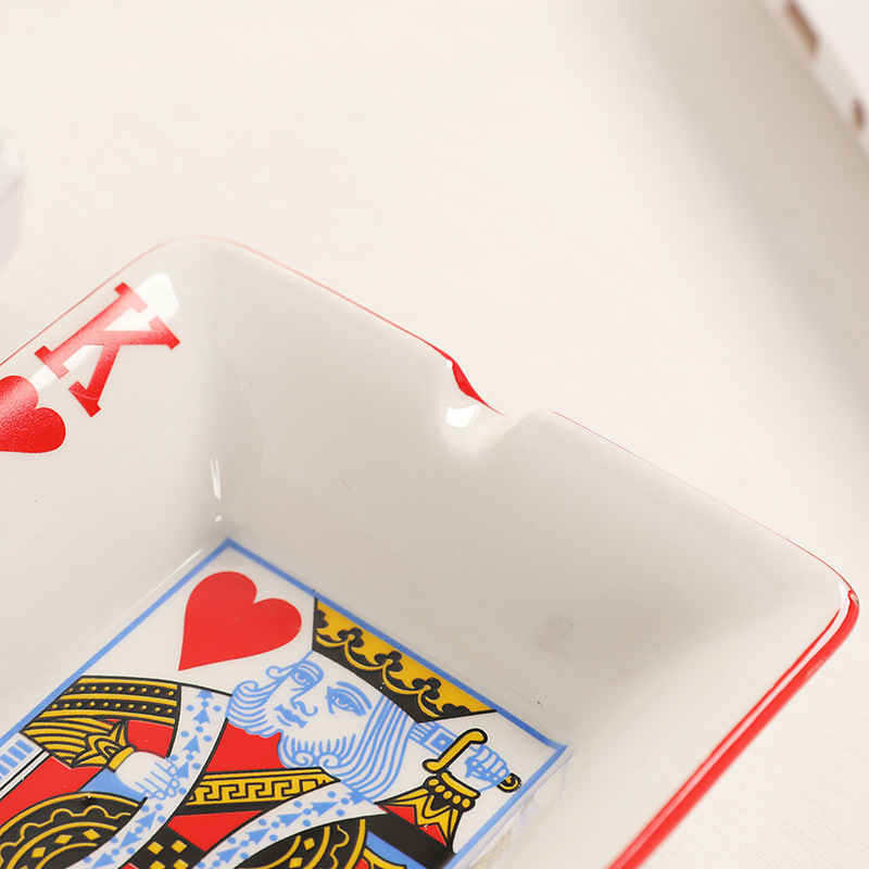 Sáng Tạo Gốm Gạt Tàn Thuốc Lá  - đánh giá và giá Men'S Accessories Tray
