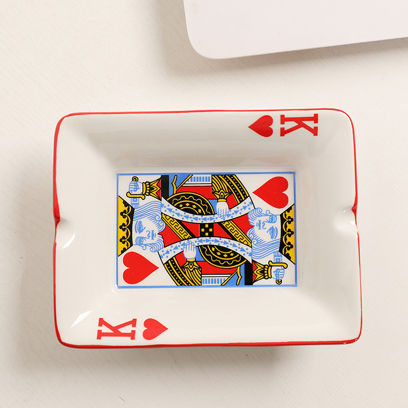 Sáng Tạo Gốm Gạt Tàn Thuốc Lá  - đánh giá và giá Men'S Accessories Tray
