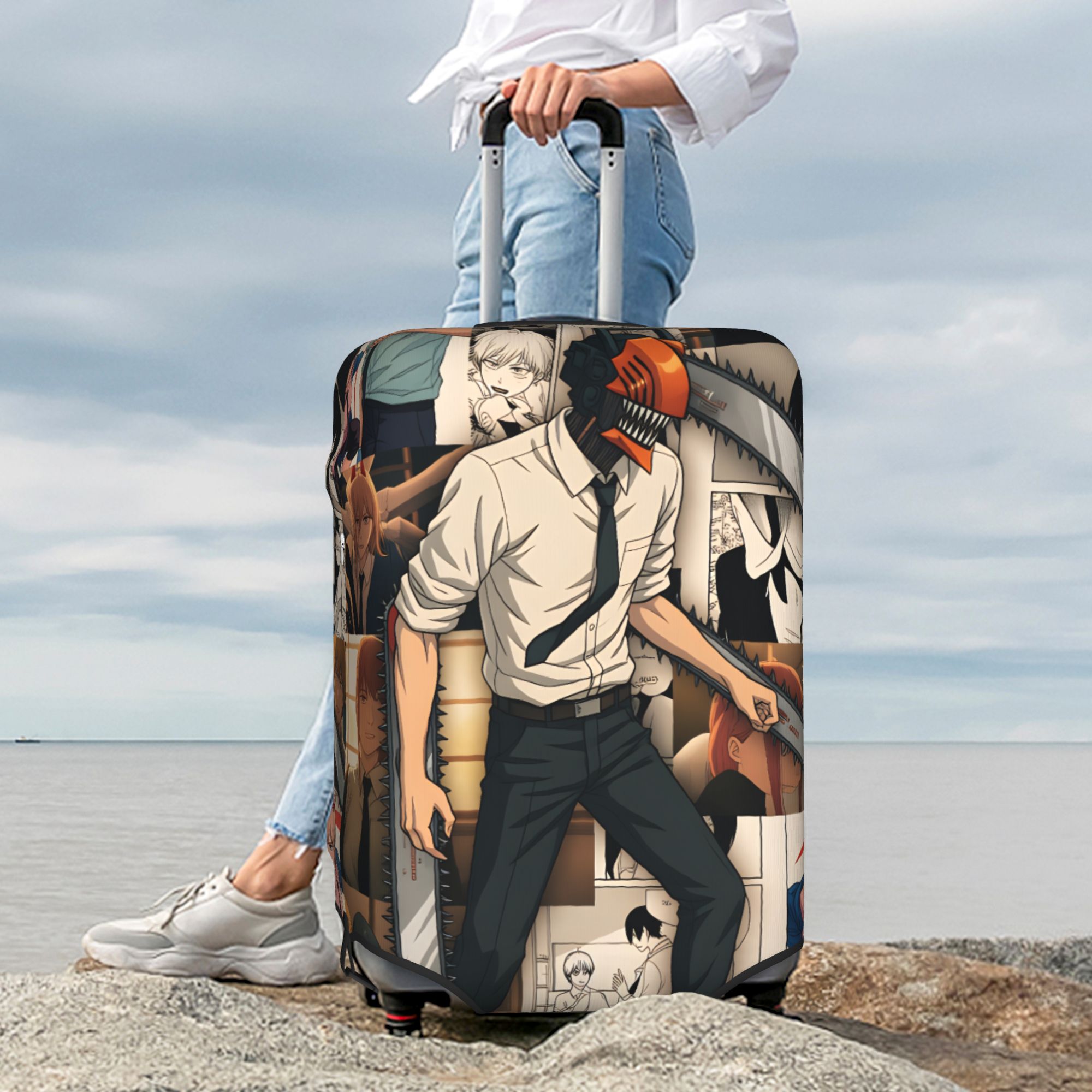 Denji Chainsaw Man Power  Lugg - đánh giá và giá Men'S Accessories Travel Bag