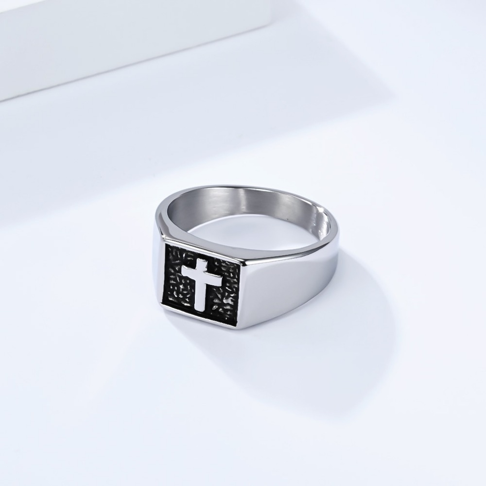 Somen Vintage Stainless Steel  - đánh giá và giá Signet Ring Men