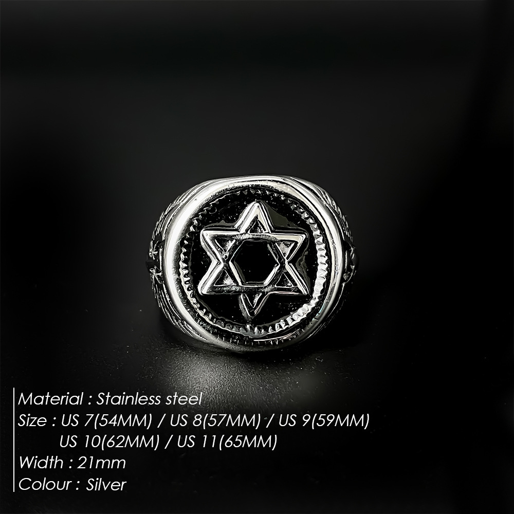 Vintage Star of David Ring for - đánh giá và giá Signet Ring Men