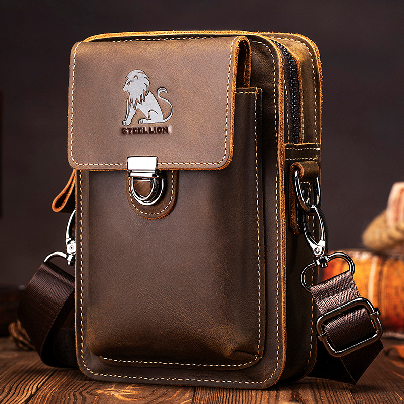 Crazy Horse Skin Men's Wearing - đánh giá và giá Men Accessories Pack