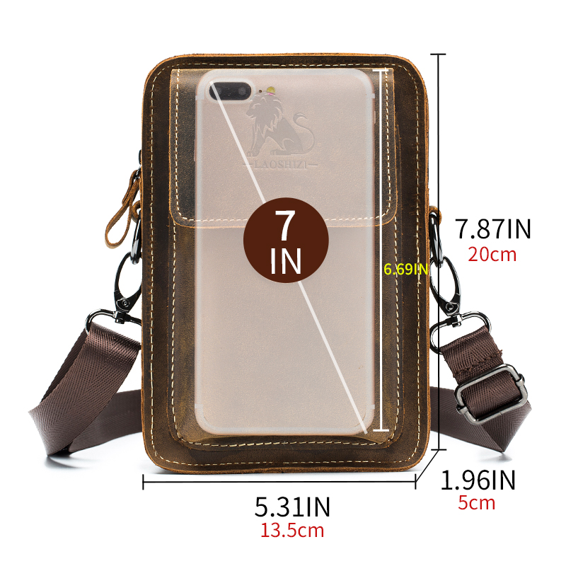 Crazy Horse Skin Men's Wearing - đánh giá và giá Men Accessories Pack