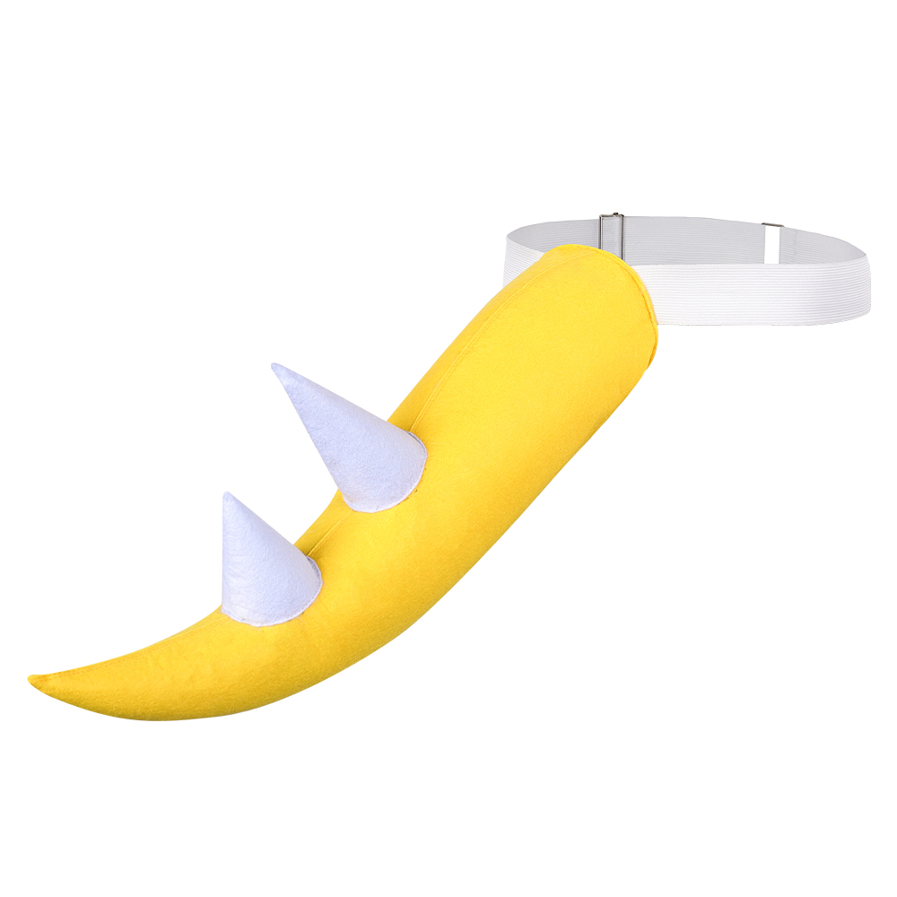 Bowser Jr Cosplay Yellow Tail  - đánh giá và giá Men'S Yellow Accessories