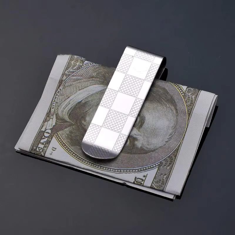 Tùy Chỉnh Chữ Thép Không Gỉ Ch - đánh giá và giá Money Clip Slim
