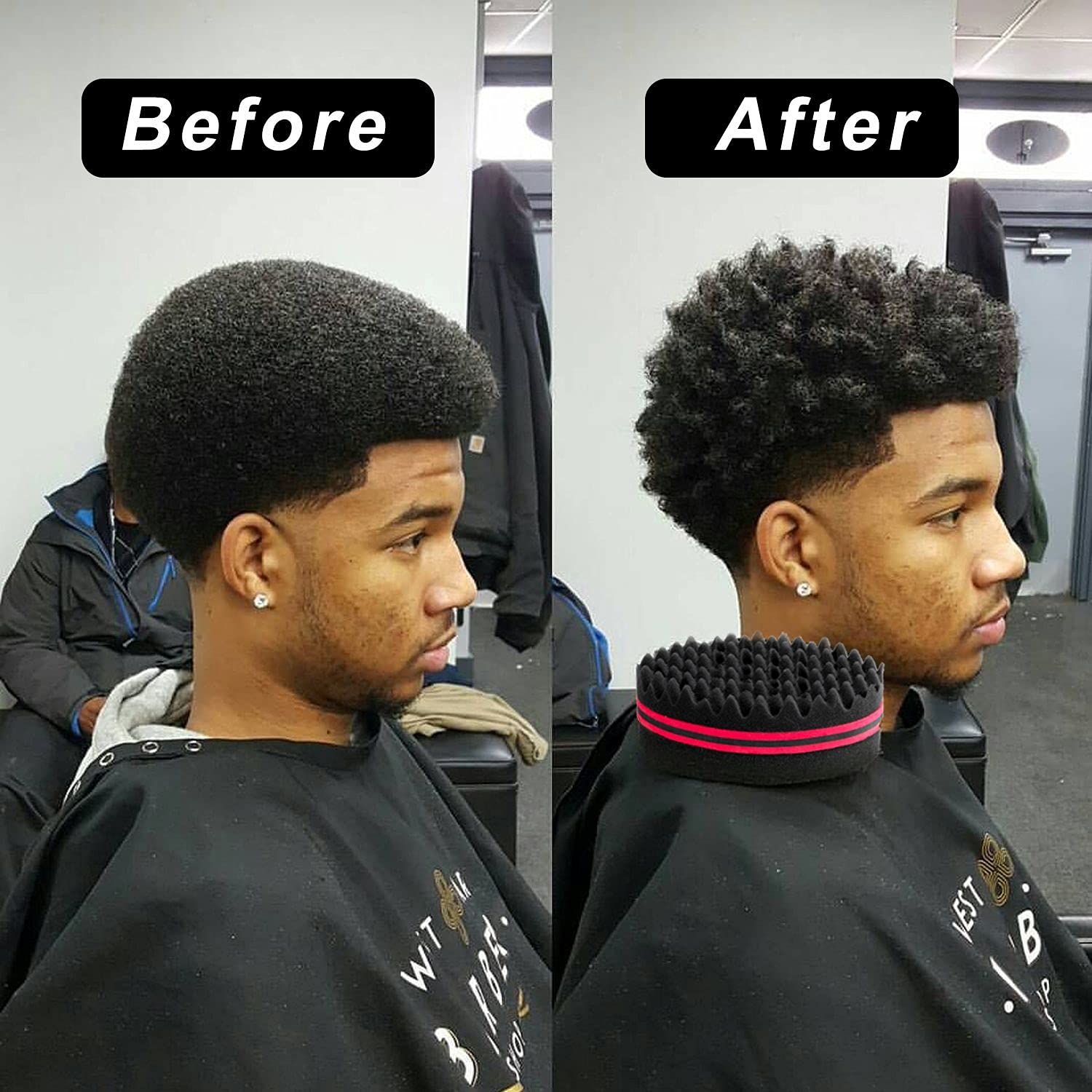 Professional Set Afro Hair Car - đánh giá và giá Men Accessories Combo Set