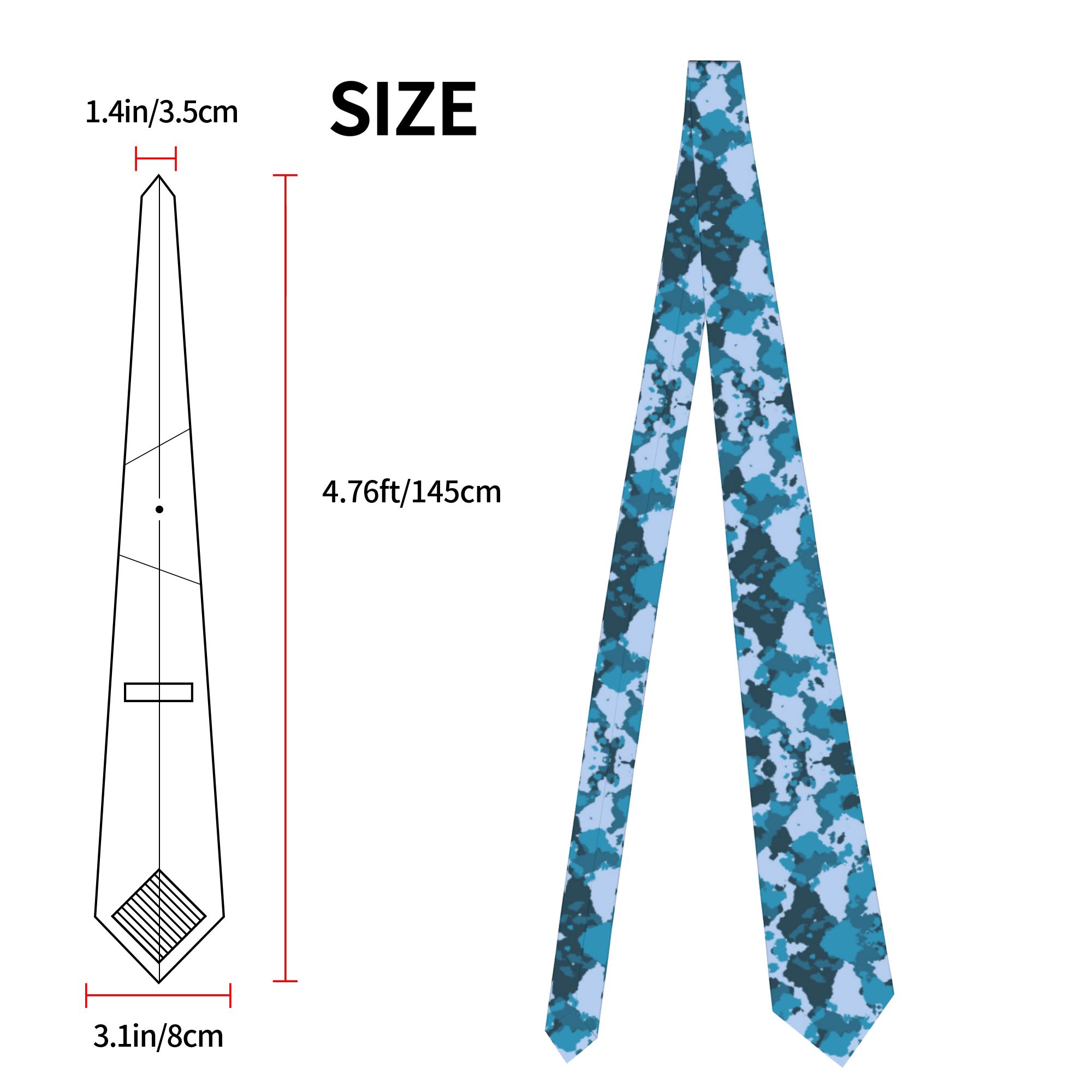 Camouflage Men Neckties Slim P - đánh giá và giá Men Accessories For Wedding