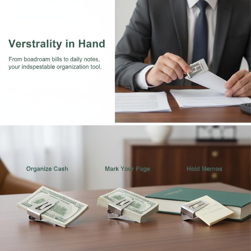 Slim Stainless Steel Men's Mon - đánh giá và giá Money Clip Slim