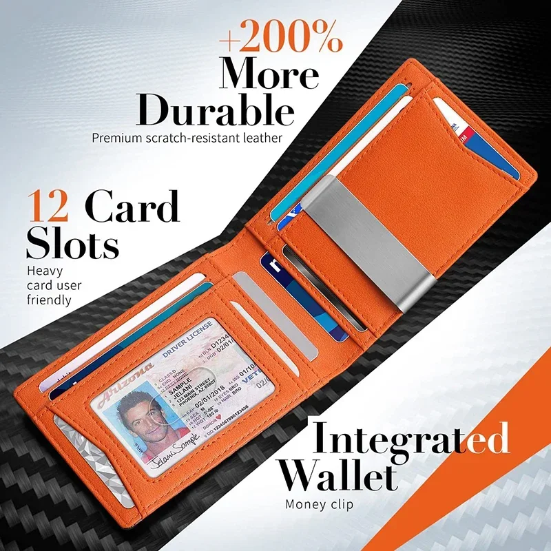 Carbon Fiber Mens Wallet Money - đánh giá và giá Money Clip Slim