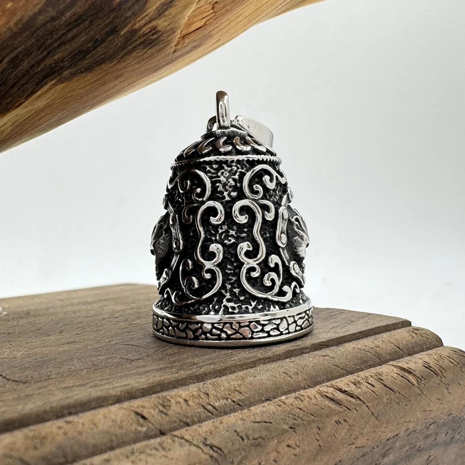 Skull Bell Charm Motorcycle Be - đánh giá và giá Men Accessories Chain