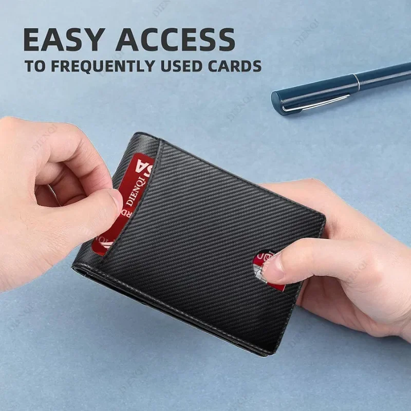 RFID Business Card Holder Men  - đánh giá và giá Money Clip Slim