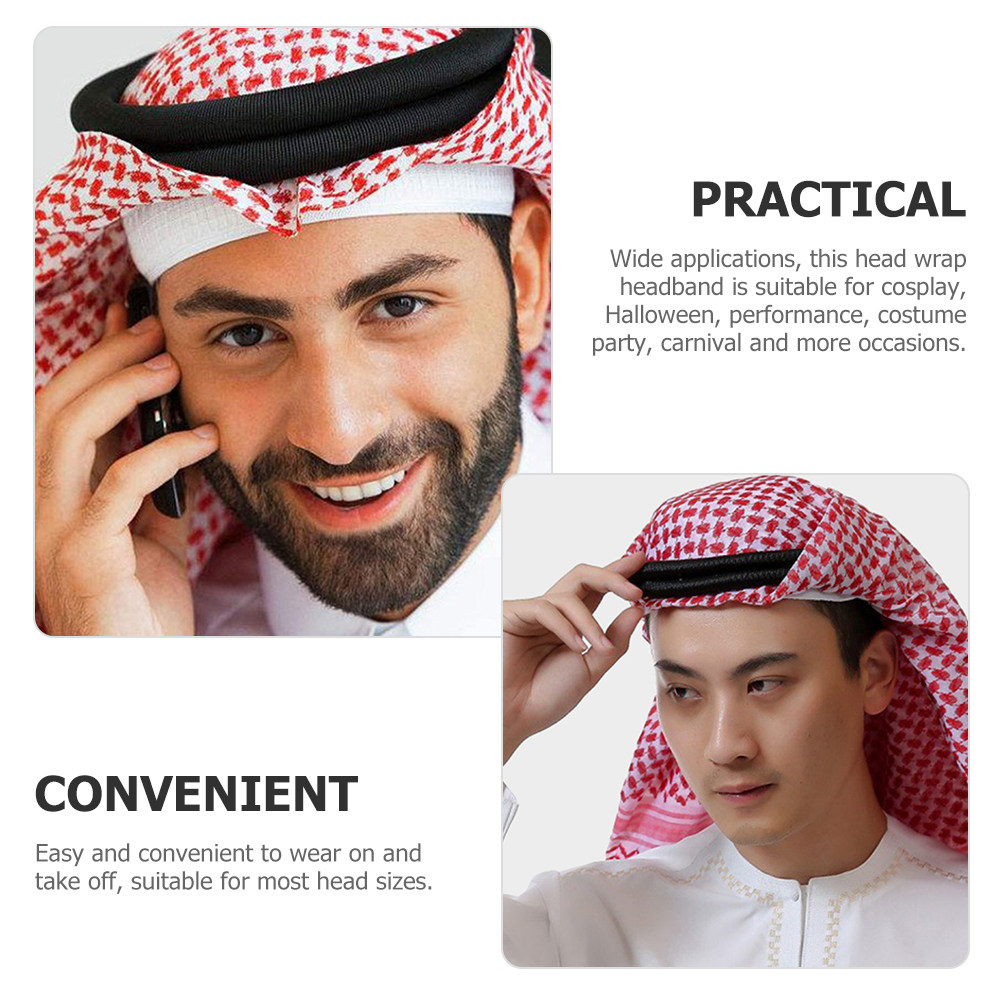 Dubai Arab Head Scarf Headband - đánh giá và giá Men Accessories In Dubai