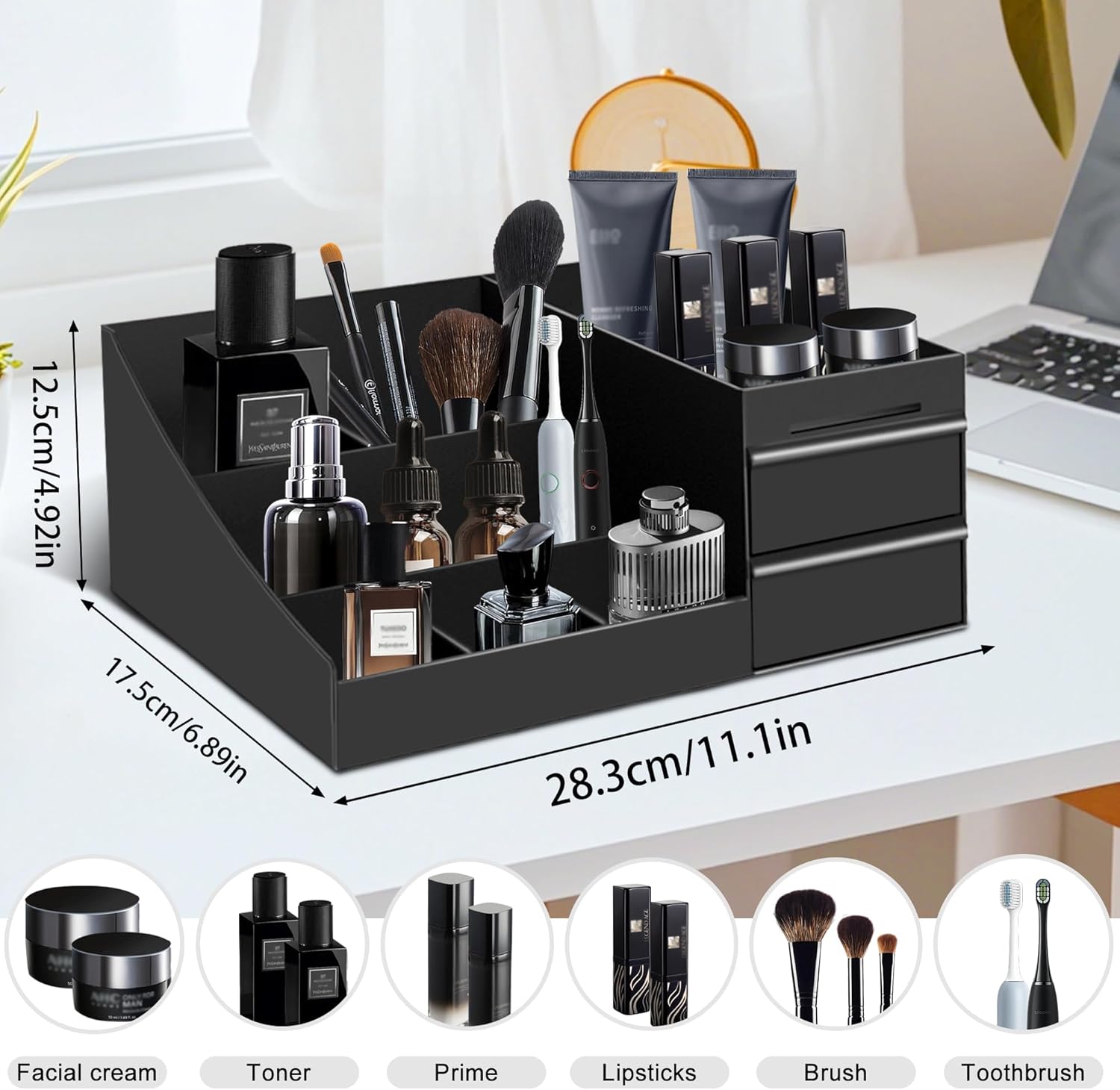 Vintage Bathroom Organizer Cos - đánh giá và giá Men'S Accessories Tray
