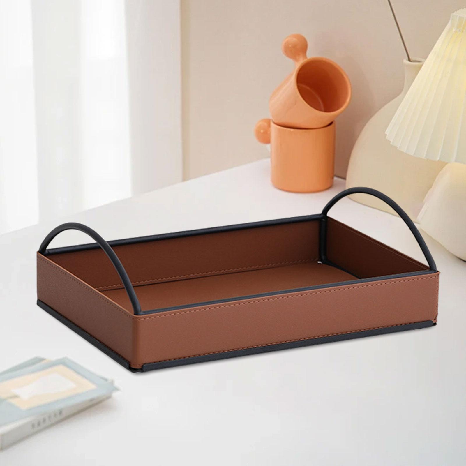 Modern PU Leather Valet Tray D - đánh giá và giá Men'S Accessories Tray