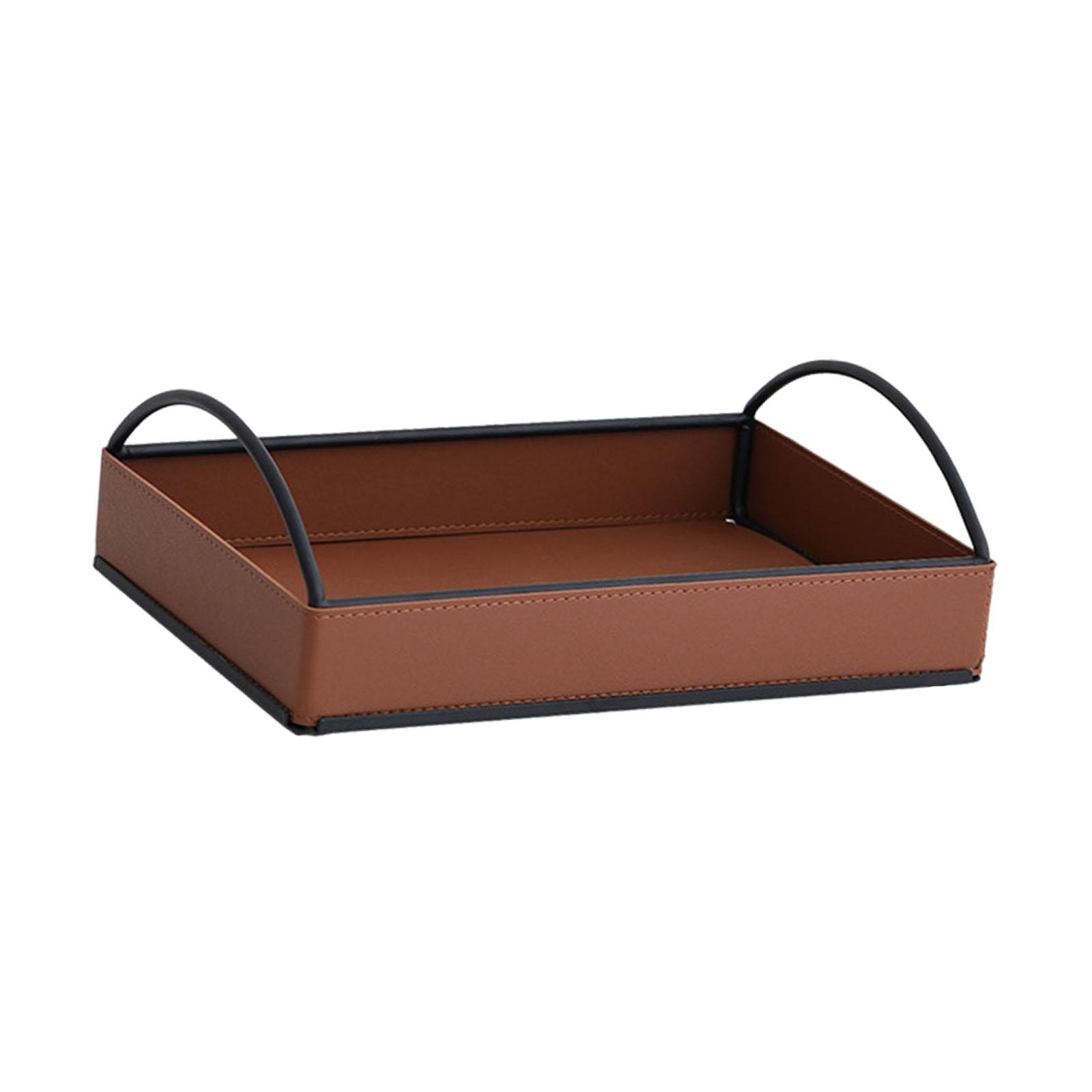 Modern PU Leather Valet Tray D - đánh giá và giá Men'S Accessories Tray