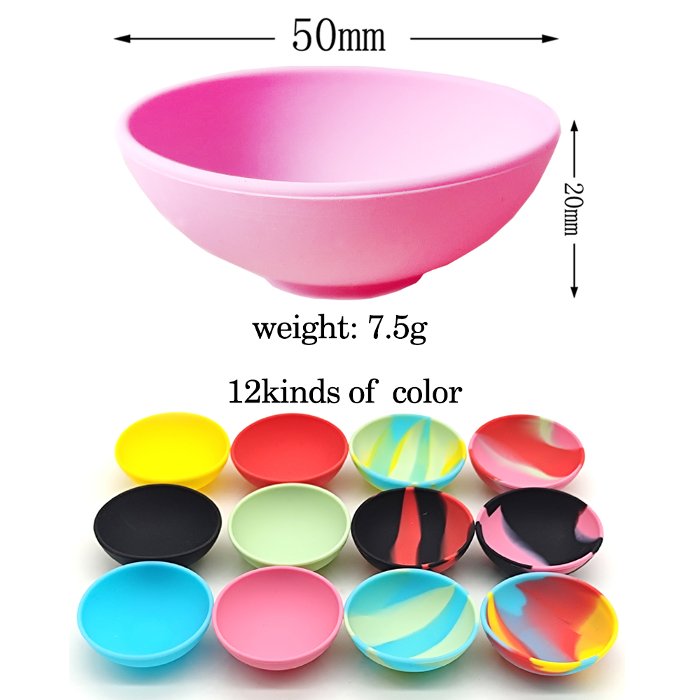 50Pcs Silicone Bowl 50mm For T - đánh giá và giá Men'S Accessories Tray
