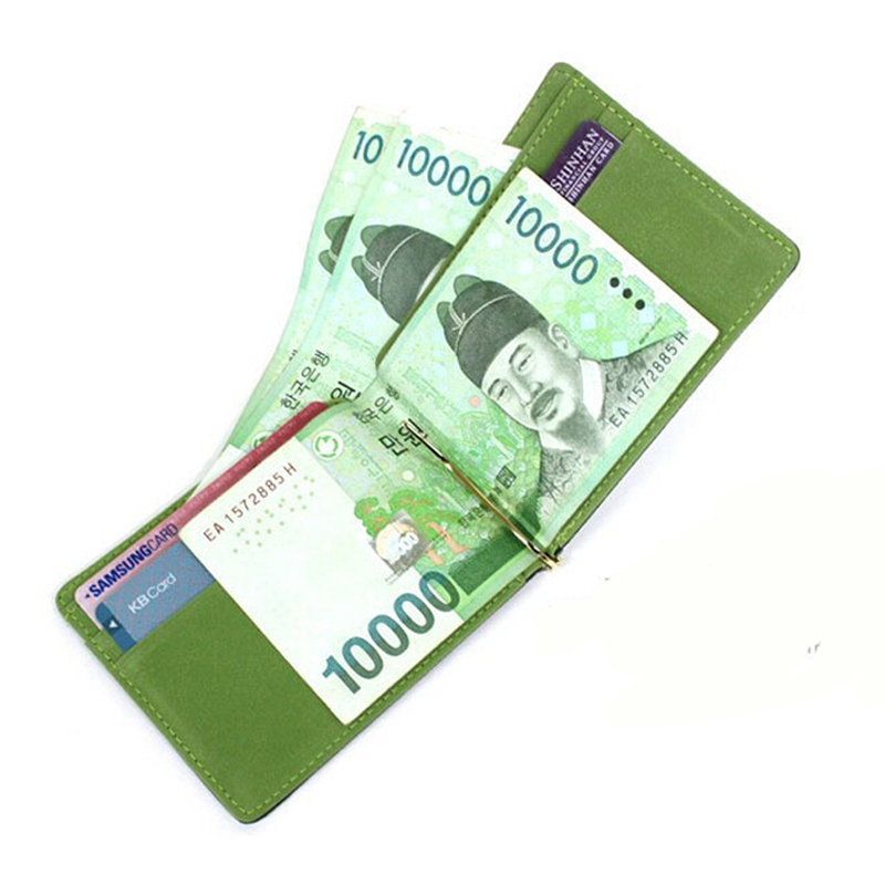 Slim nam da kẹp tiền Ví Nữ Ví  - đánh giá và giá Money Clip Slim