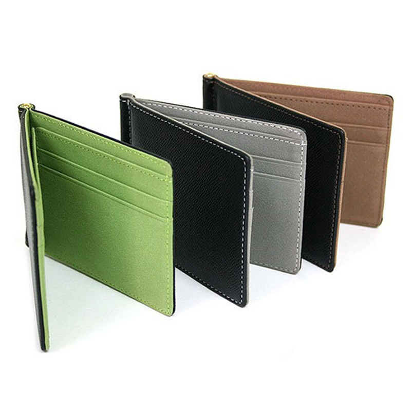 Slim nam da kẹp tiền Ví Nữ Ví  - đánh giá và giá Money Clip Slim