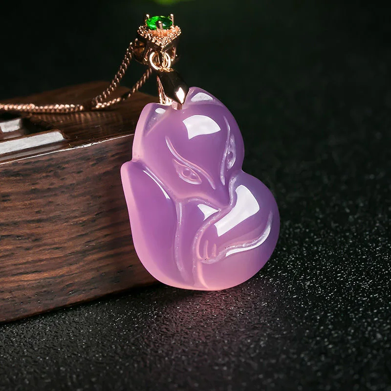 Tự Nhiên Mã Não Tím Cáo Mặt Dâ - đánh giá và giá Men Accessories Chain