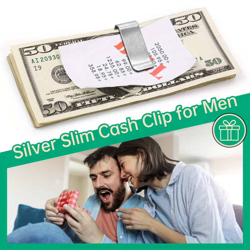20PCS Stainless Steel Silver S - đánh giá và giá Money Clip Slim