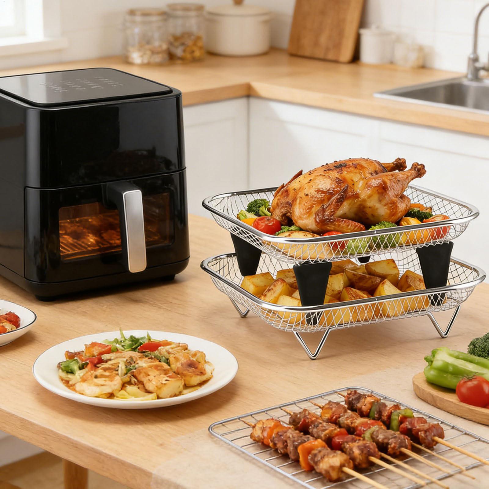 Air Fryer Accessories Stainles - đánh giá và giá Men'S Accessories Tray