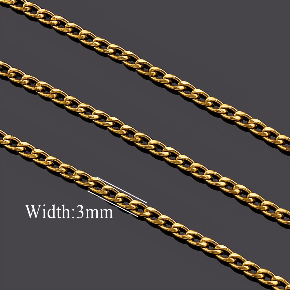 2meter Stainless Steel Lips NK - đánh giá và giá Men Accessories Chain