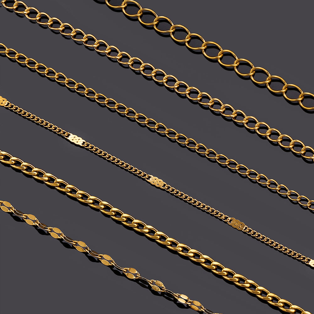 2meter Stainless Steel Lips NK - đánh giá và giá Men Accessories Chain