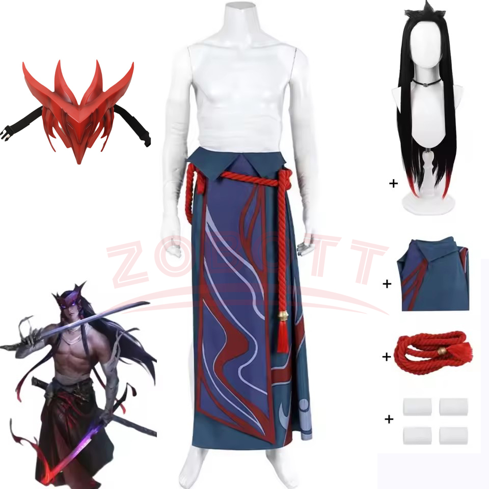 Game LOL Unforgotten Yone Cosp - đánh giá và giá Men Accessories Pack
