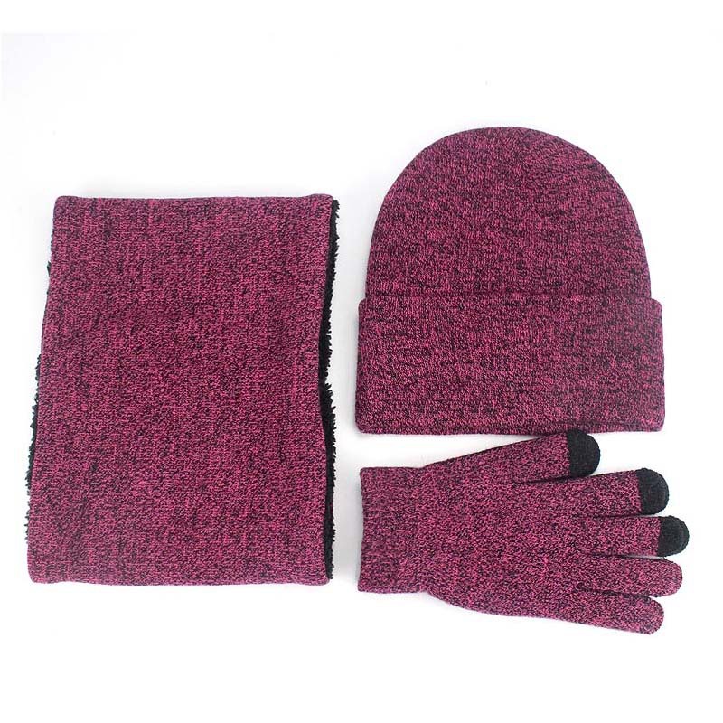 Winter Hat Scarf Gloves Set, P - đánh giá và giá Men Accessories Tips