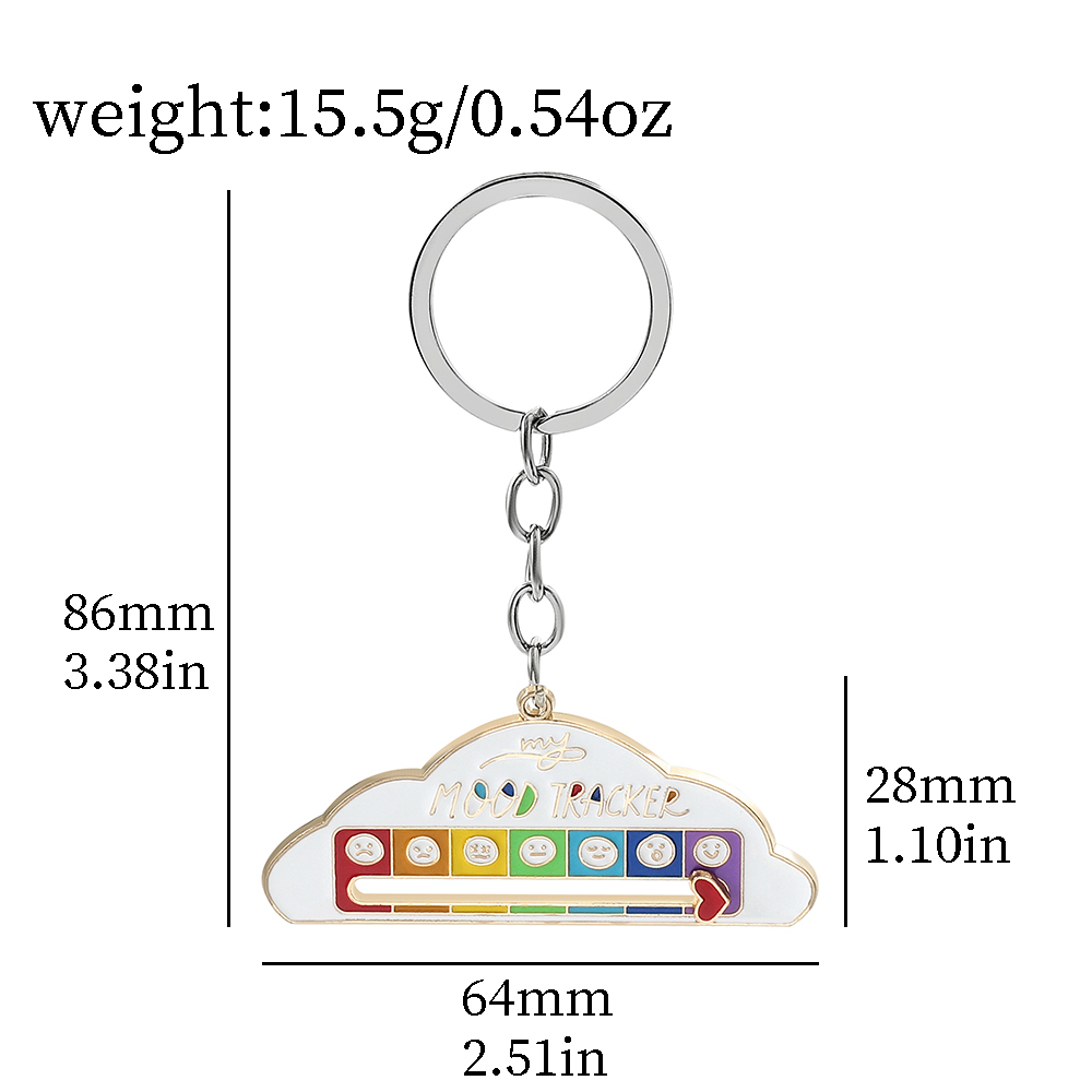 Cloud Shape Keychain Sliding I - đánh giá và giá Men Accessories Chain