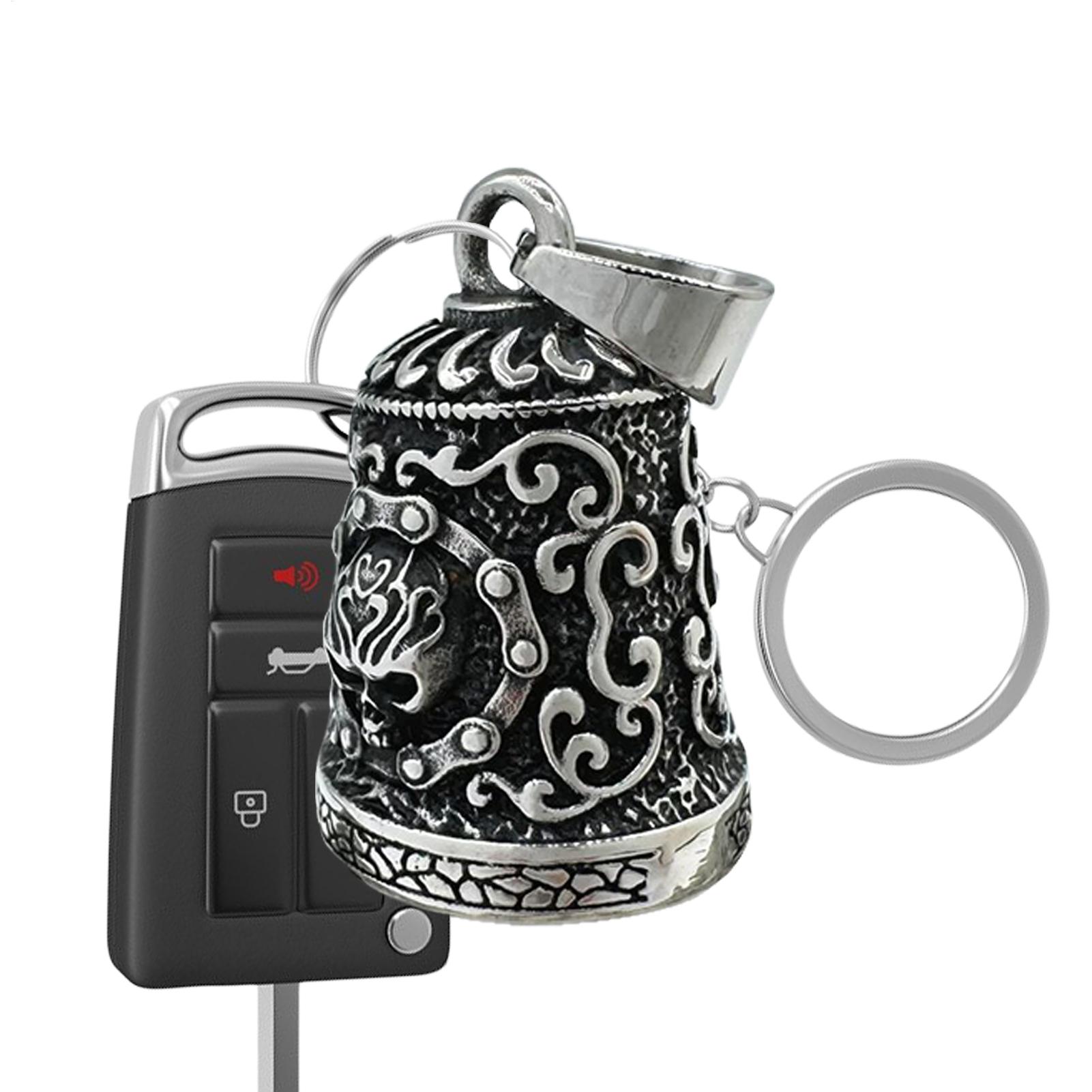 Skull Bell Charm Motorcycle Be - đánh giá và giá Men Accessories Chain