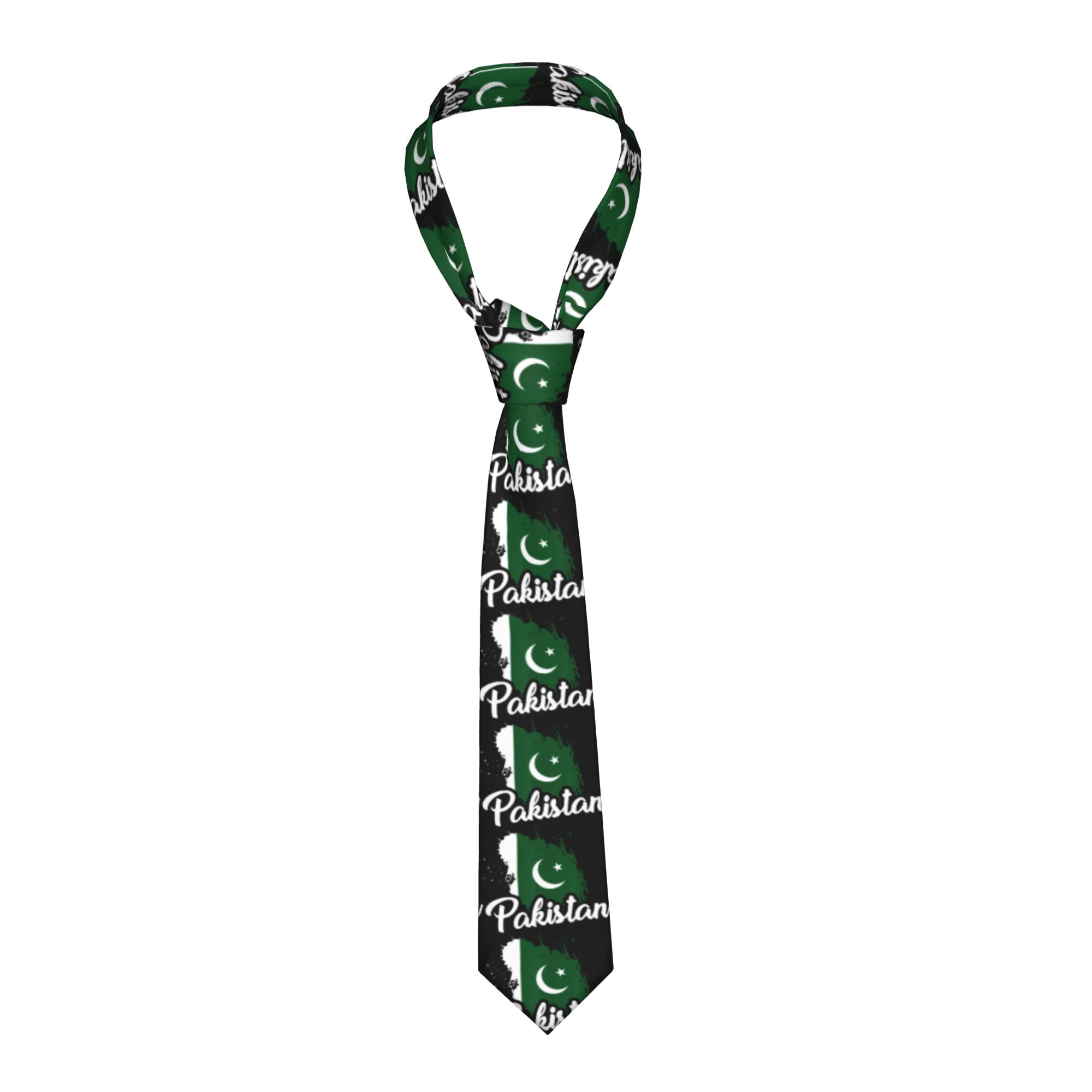 Men's Tie Pakistan Flag Pakist - đánh giá và giá Men Accessories In Pakistan