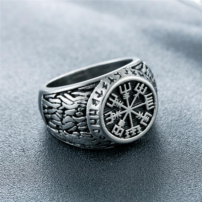 Vintage Viking Rune Signet Sca - đánh giá và giá Signet Ring Men
