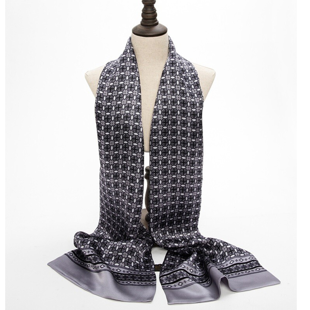 2026 New Silk Scarf Layer Neck - đánh giá và giá Men Accessories Sale