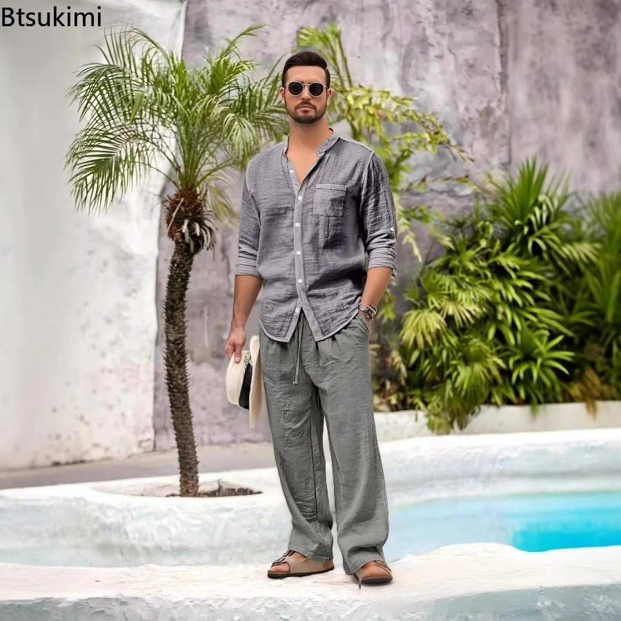 New Men's Casual Cotton Linen  - đánh giá và giá Men'S Accessories Pouch