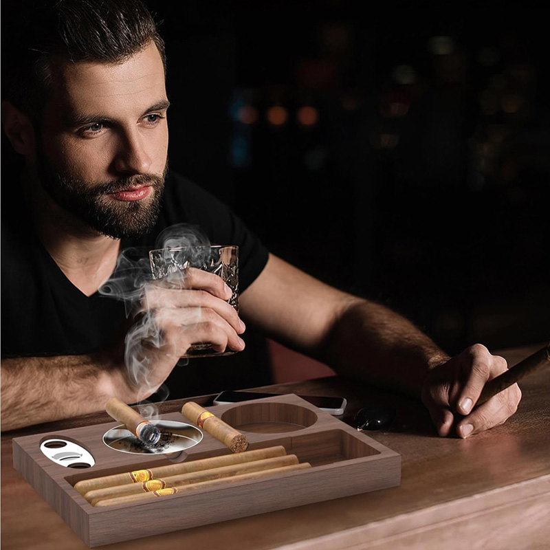 New Cigar Ashtray with Cigar C - đánh giá và giá Men'S Accessories Tray