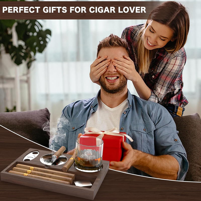 New Cigar Ashtray with Cigar C - đánh giá và giá Men'S Accessories Tray