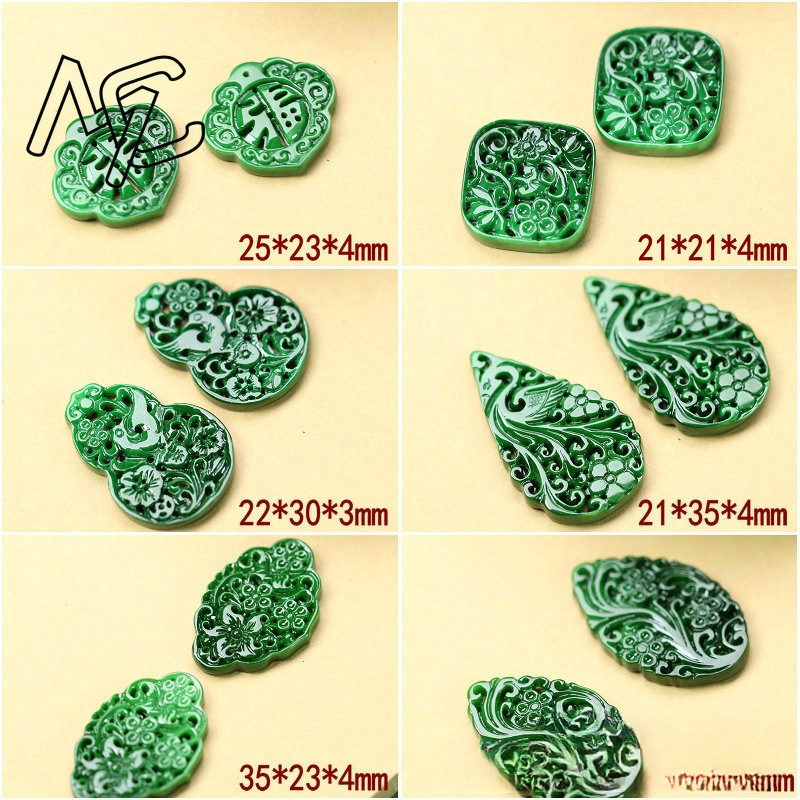 2pcs DIY Natural Dry Green Eme - đánh giá và giá Men Accessories Gift