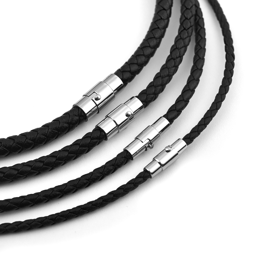 45/50/60cm Leather Necklace Wa - đánh giá và giá Men Accessories Chain