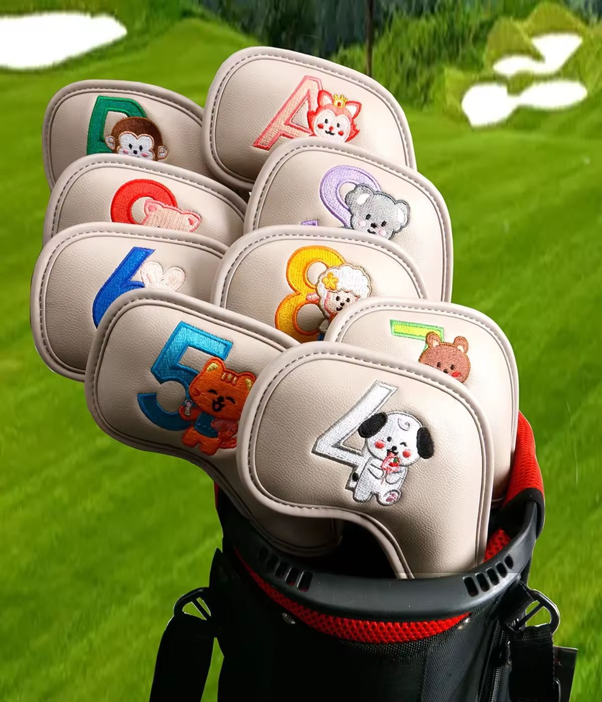 9Pcs Cute Cartoon Animal Golf  - đánh giá và giá Men Accessories Gift