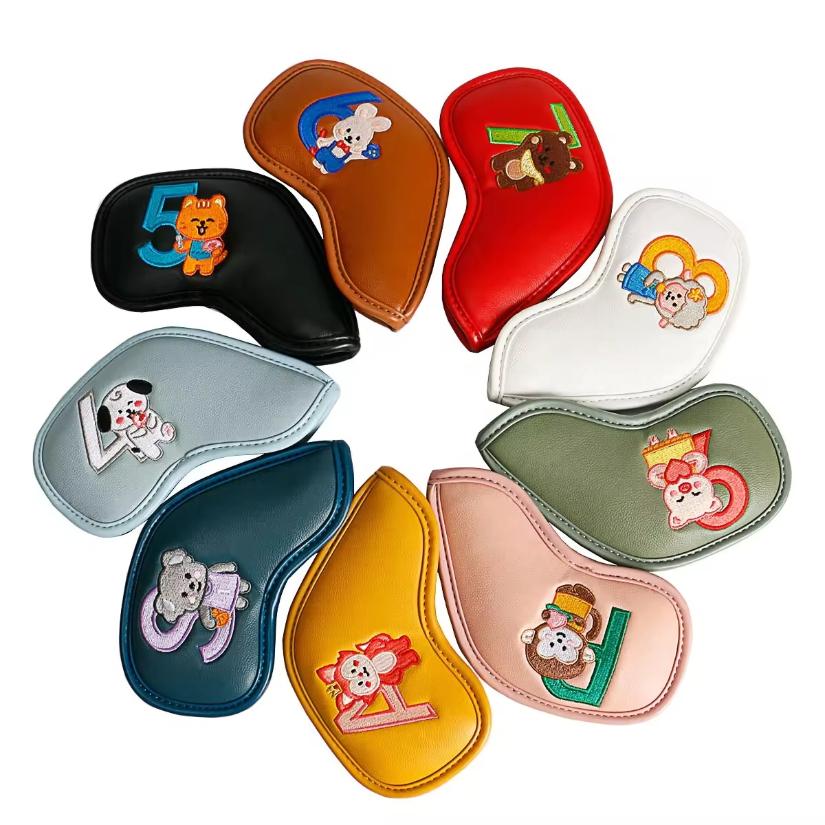 9Pcs Cute Cartoon Animal Golf  - đánh giá và giá Men Accessories Gift